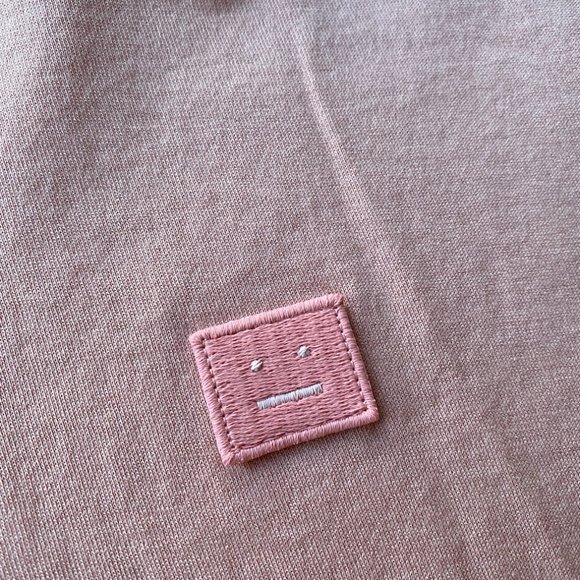 Acne Studios Pink Patch T-Shirt - Picture 2 of 11